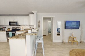 Fridge, microwave, oven, stovetop - Close to Beach & Shops | Private Home | Dog OK | Outdoor Seating | 1/2 mile to Siesta's North Bridge (Sarasota)