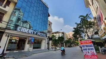 Fachada de la propiedad