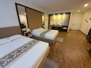 Family Double or Twin Room | Minibar, desk, blackout drapes, soundproofing - Liberty Hotel (Hai Phong)