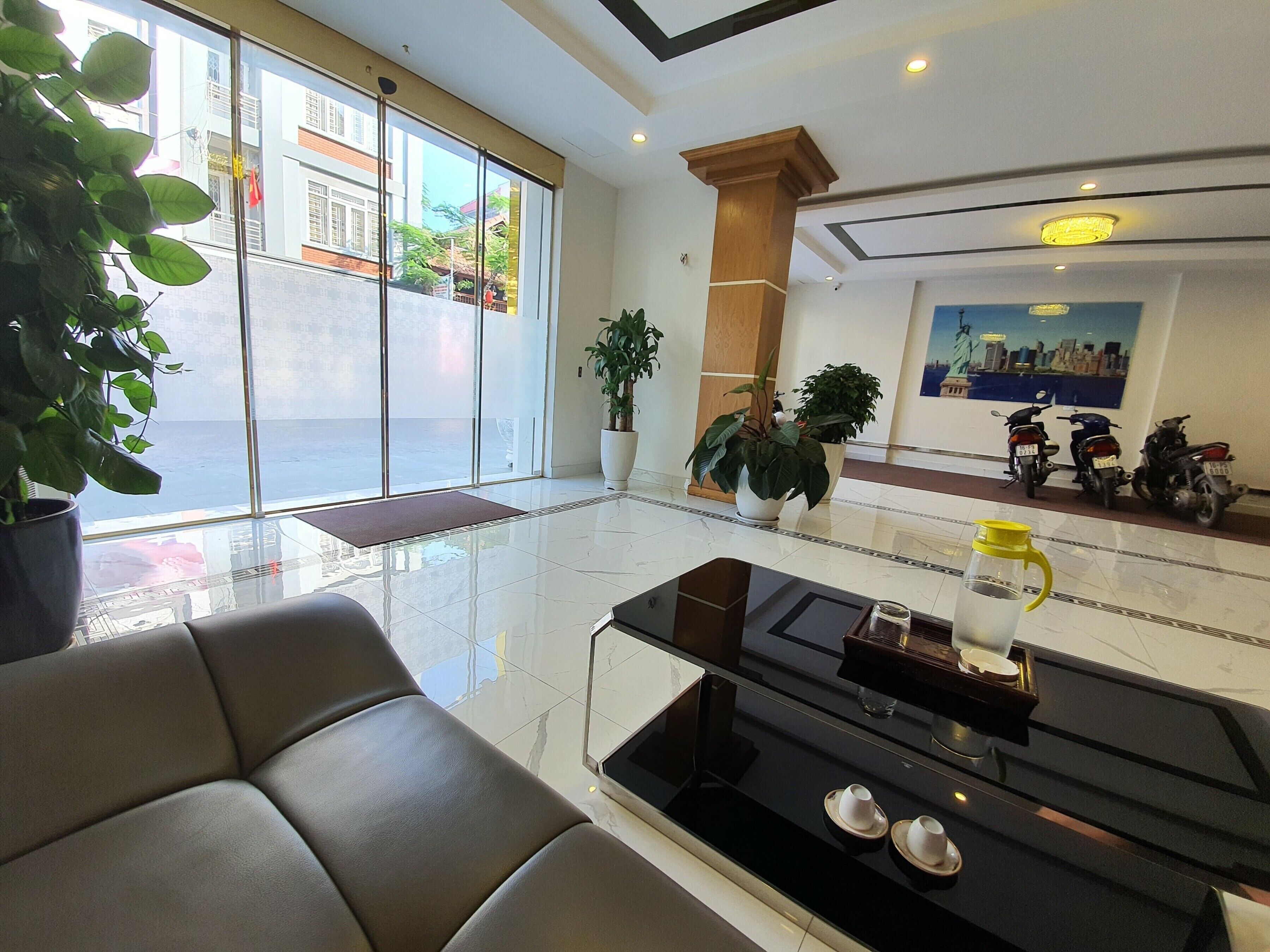 Sala de estar en el lobby