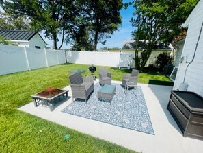 Terrace/patio - Hidden Hideaway in North Cape May Short Walk To Bay (2 Bedrooms/ 1 Bathroom) (North Cape May)