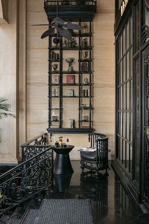 Entrée de l’hébergement