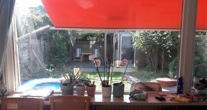 Close to beach & cities; Spacious house with a big garden