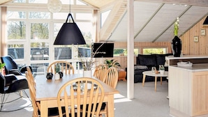 Living room - 6 Person Holiday Home in Hemmet (Hemmet)