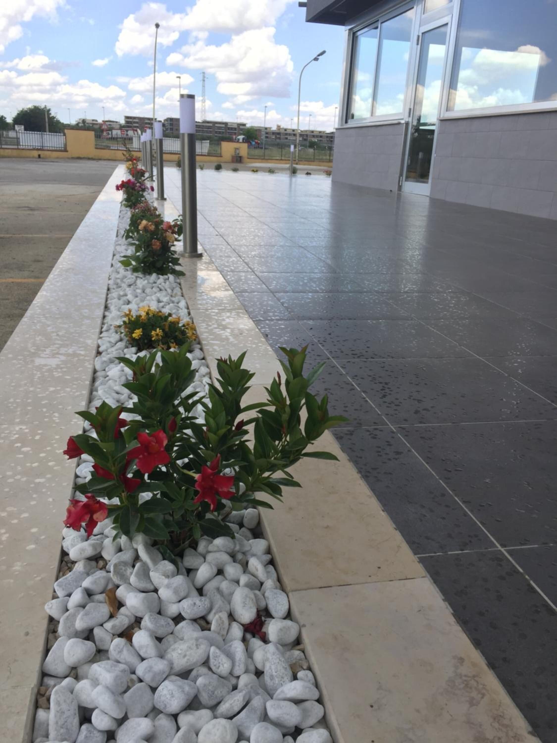 Enceinte de l’hébergement