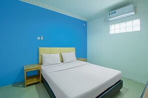 ห้องดีลักซ์ดับเบิล | โต๊ะทำงาน, ห้องเก็บเสียง, Wi-Fi ฟรี, ผ้าปูที่นอน