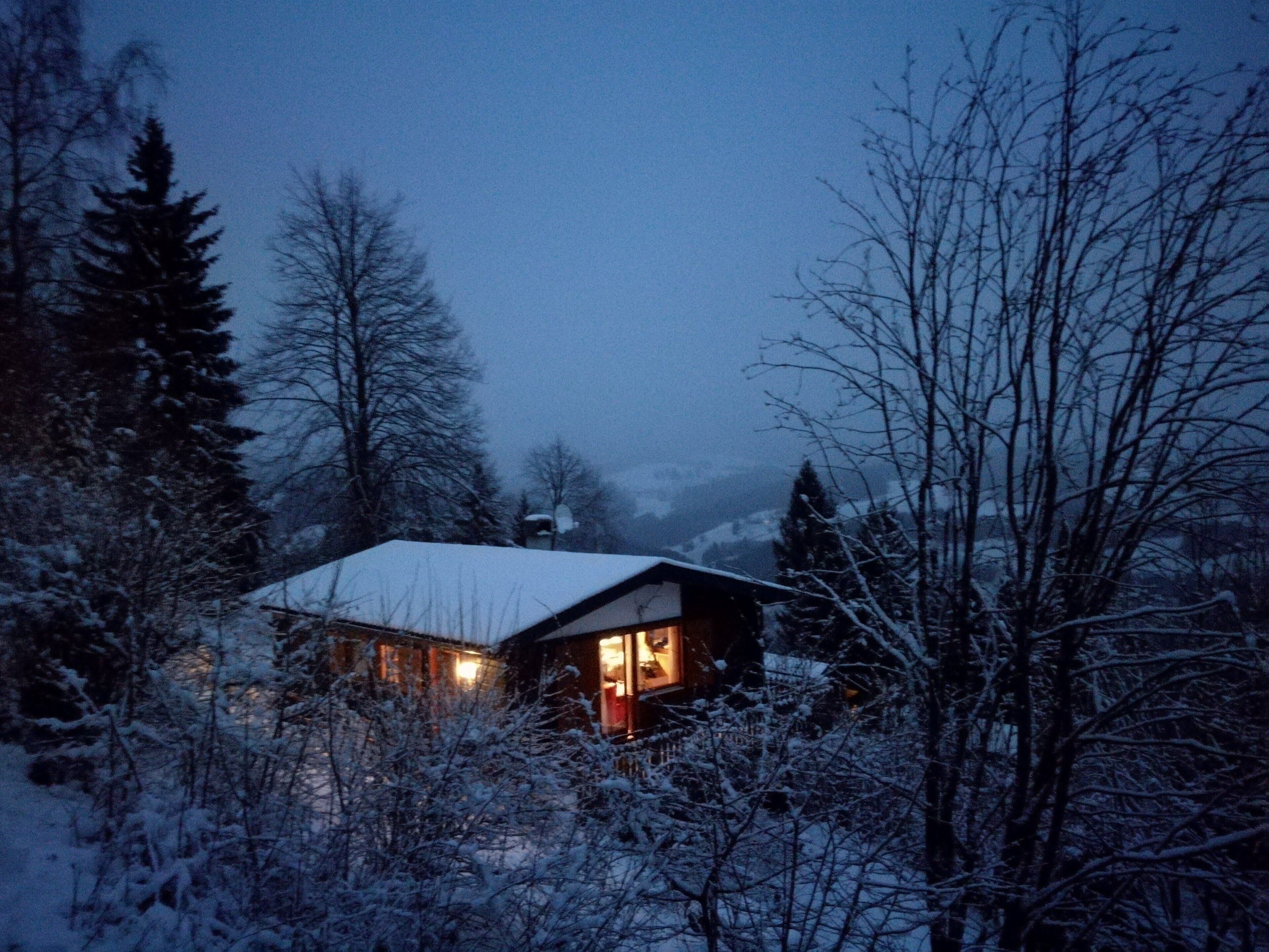 Winterweihnacht in den Bergen 