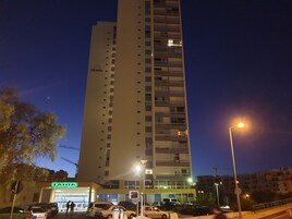 Front of property – evening/night