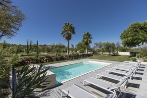 Una piscina riscaldata