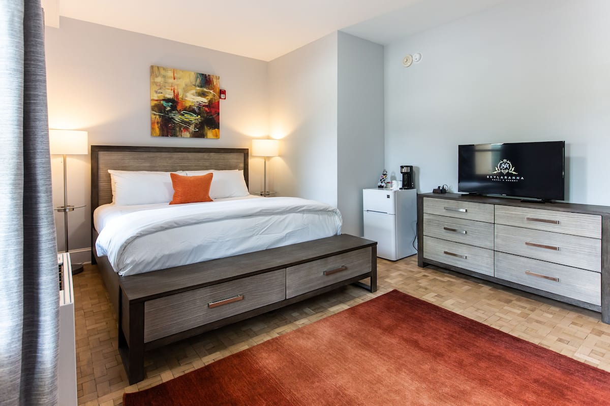Economy-Zimmer, Nichtraucher | 1 Schlafzimmer, hochwertige Bettwaren, Betten mit Memory-Foam-Matratzen