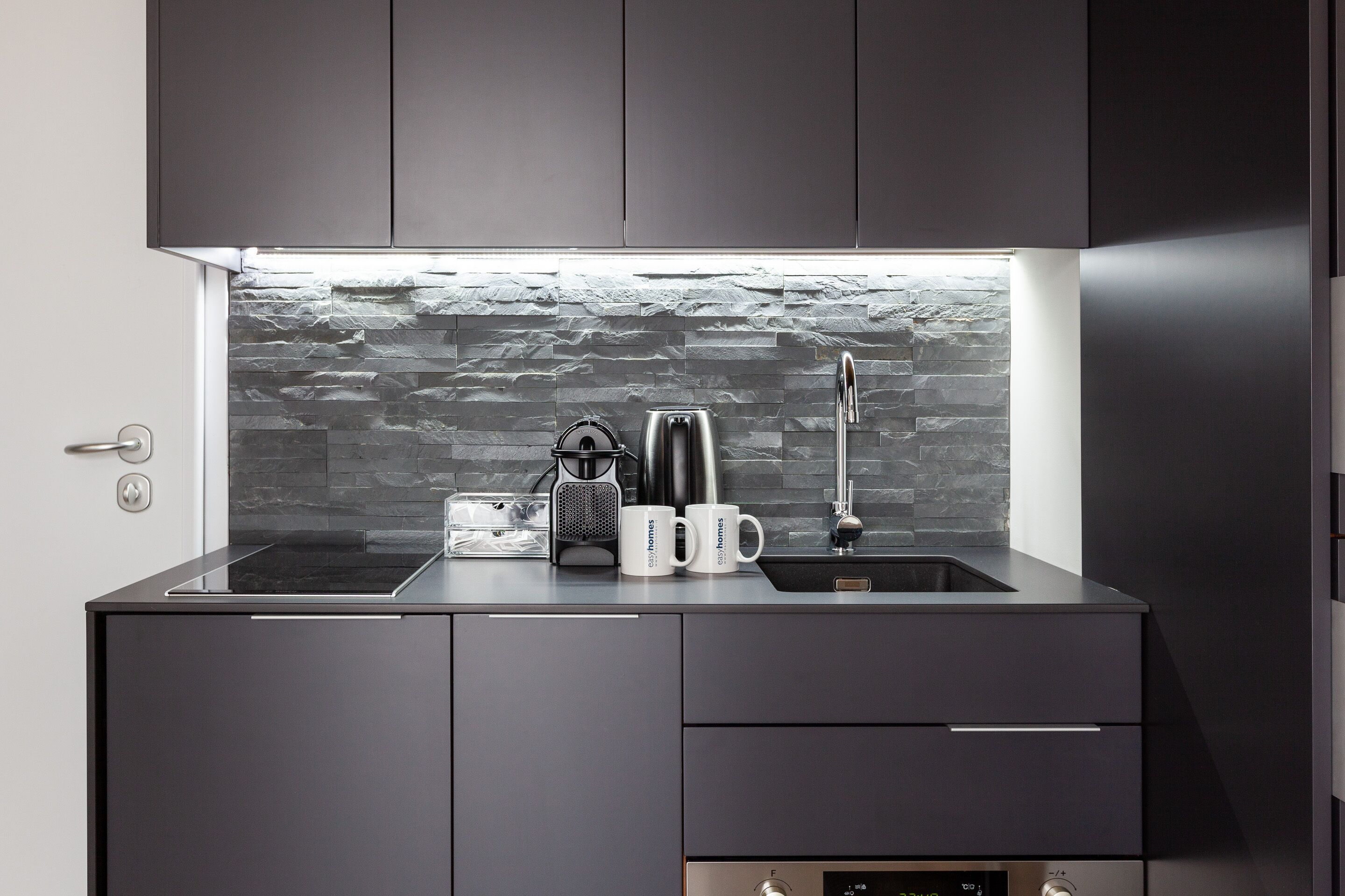 Lägenhet - 1 dubbelsäng med bäddsoffa | Eget kök | Minikylskåp, mikrovågsugn, spishäll och diskmaskin