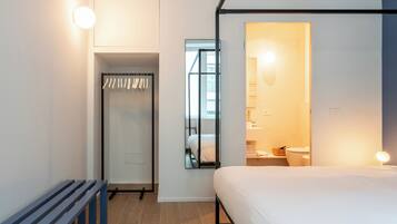 Lejlighed - 1 dobbeltseng med sovesofa | Premium-sengetøj, dundyner, arbejdsområde til bærbare computere