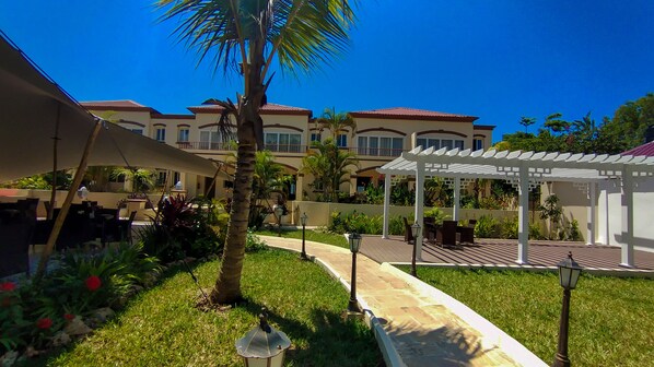 Façade de lâhĂ©bergement