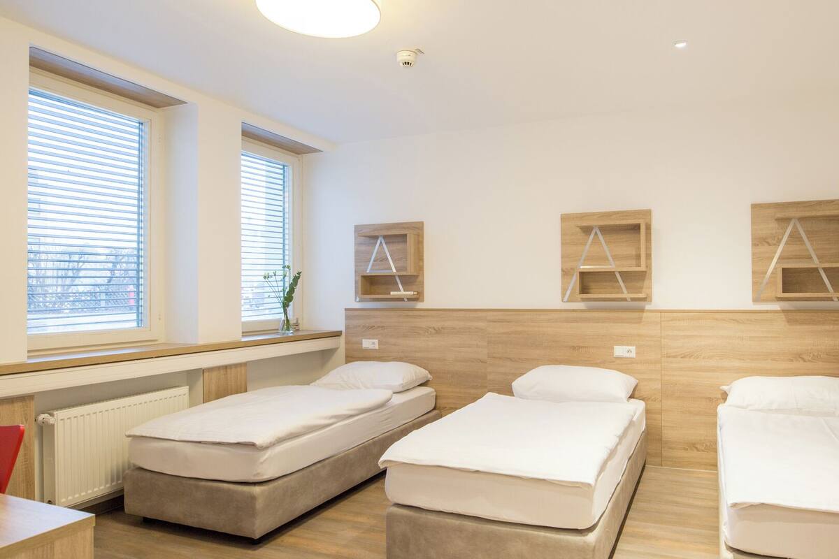 Triple Room | Desk, laptop workspace, free WiFi, bed sheets