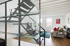 アパートメント (2 Bedrooms) | 2 室のベッドルーム、ノートパソコン用作業スペース、アイロン / アイロン台、WiFi (無料)