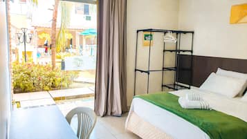 Minibar, desk, free WiFi, bed sheets