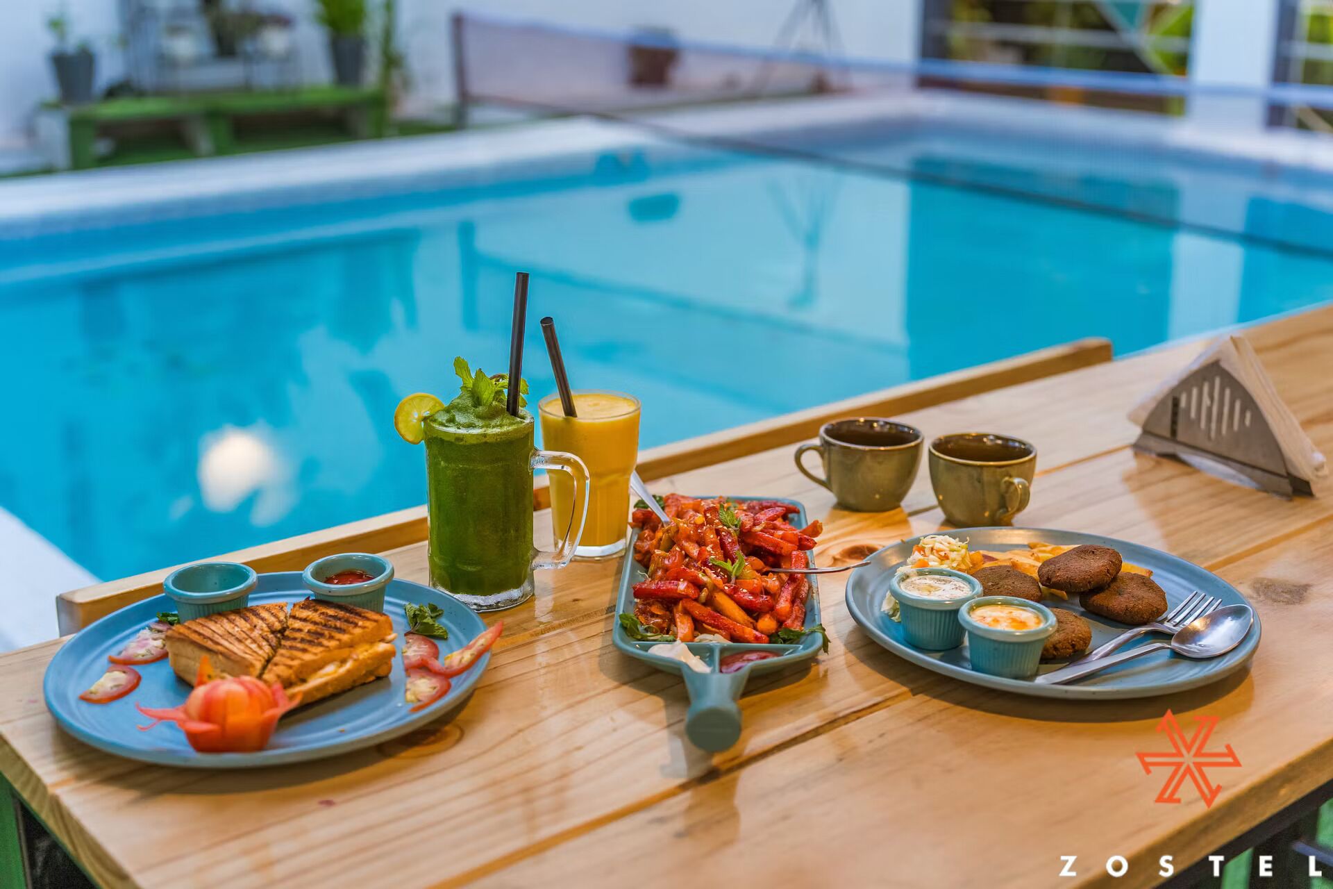 Seasonal outdoor pool