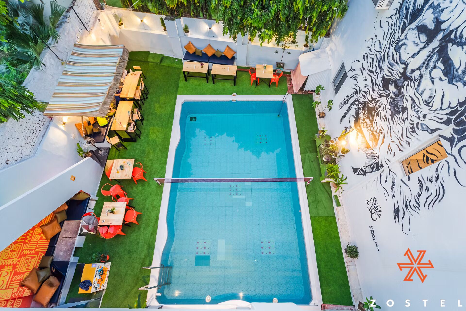 Seasonal outdoor pool