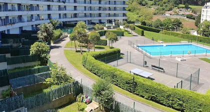 Apartment with terraces and pool 