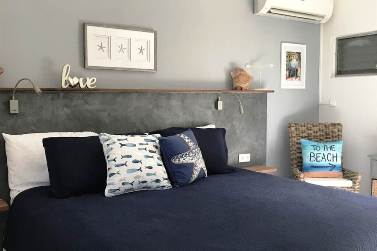 BUNGALOW 20 | 1 quarto, roupas de cama premium, cofres nos quartos