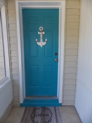 Front Door - Welcome to Capt Max's Quarters