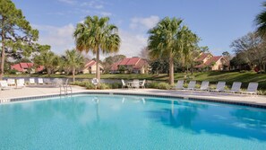 Townhome, Multiple Beds (Beachwalk Villa 5207) | Pool | Outdoor pool, a heated pool