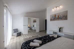 5 عدّة غرف نوم ومكواة/لوح كي وواي فاي وملاءات أسرّة