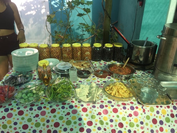 Breakfast buffet