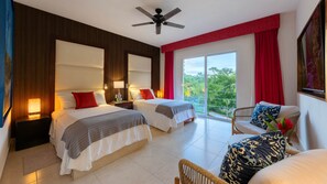 7 bedrooms, in-room safe, iron/ironing board, free WiFi - Villa Cascada Luxury Riverfront Retreat, Villa Cascada Riverfront Pickleball Resort (Puerto Vallarta)