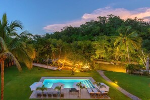 Indoor pool, a heated pool