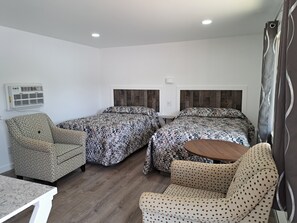 Room, 2 Queen Beds | Individually decorated, individually furnished, desk, laptop workspace - Lake Aire Motel (Wisconsin Dells)