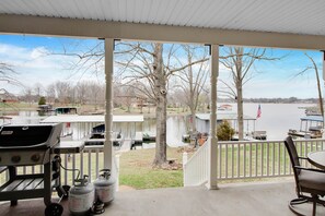 Property grounds - Millers 2 lakehouse.  Pontoon available to rent (Marion)