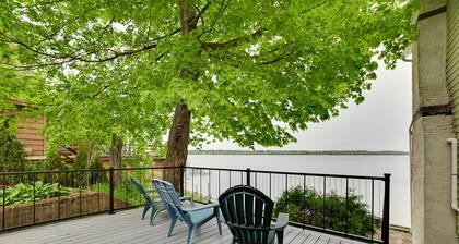Cayuga Lake Retreat in Seneca Falls w/ Dock!