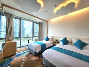 1 habitación, cubrecamas y colchones con efecto memoria 