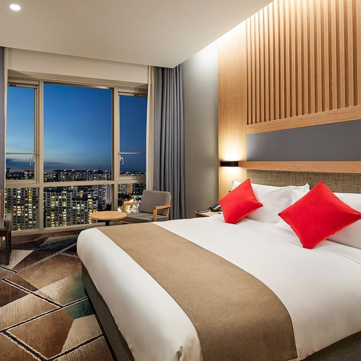 Deluxe Double Room | Down comforters, memory foam beds, in-room safe, desk