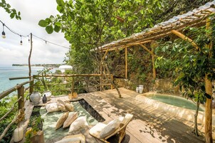 Romantic Room, Private Pool, Beach View | Terrace/patio
