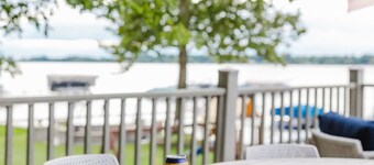 Luxe Lakefront Home with Hot Tub