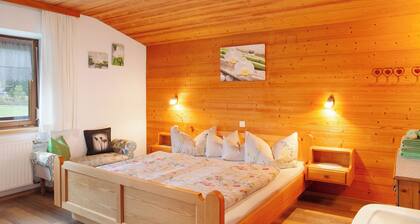 Apartment 'Haus Bergfrieden' with Mountain View, Shared Terrace and Wi-Fi