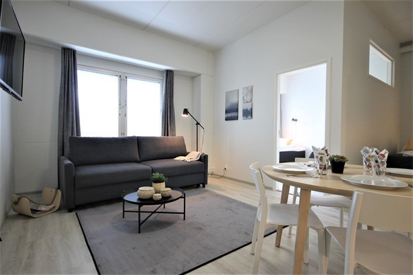 Apartamento standard | Individualmente mobiliados, escrivaninha, cortinas blackout