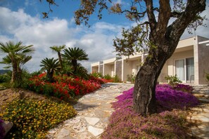 Façade de l’hébergement