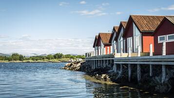 Majoituspaikan julkisivu