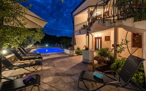 Pool - Apartment 294/31748 (Istria - Labin), 800m from the beach (Labin)