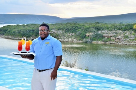 Pool. De Hoop Campsite Rondawels