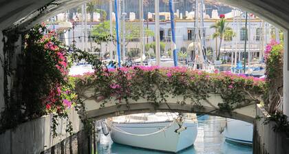 House in the Port of Mogan With Roofterrace and Beautiful Views