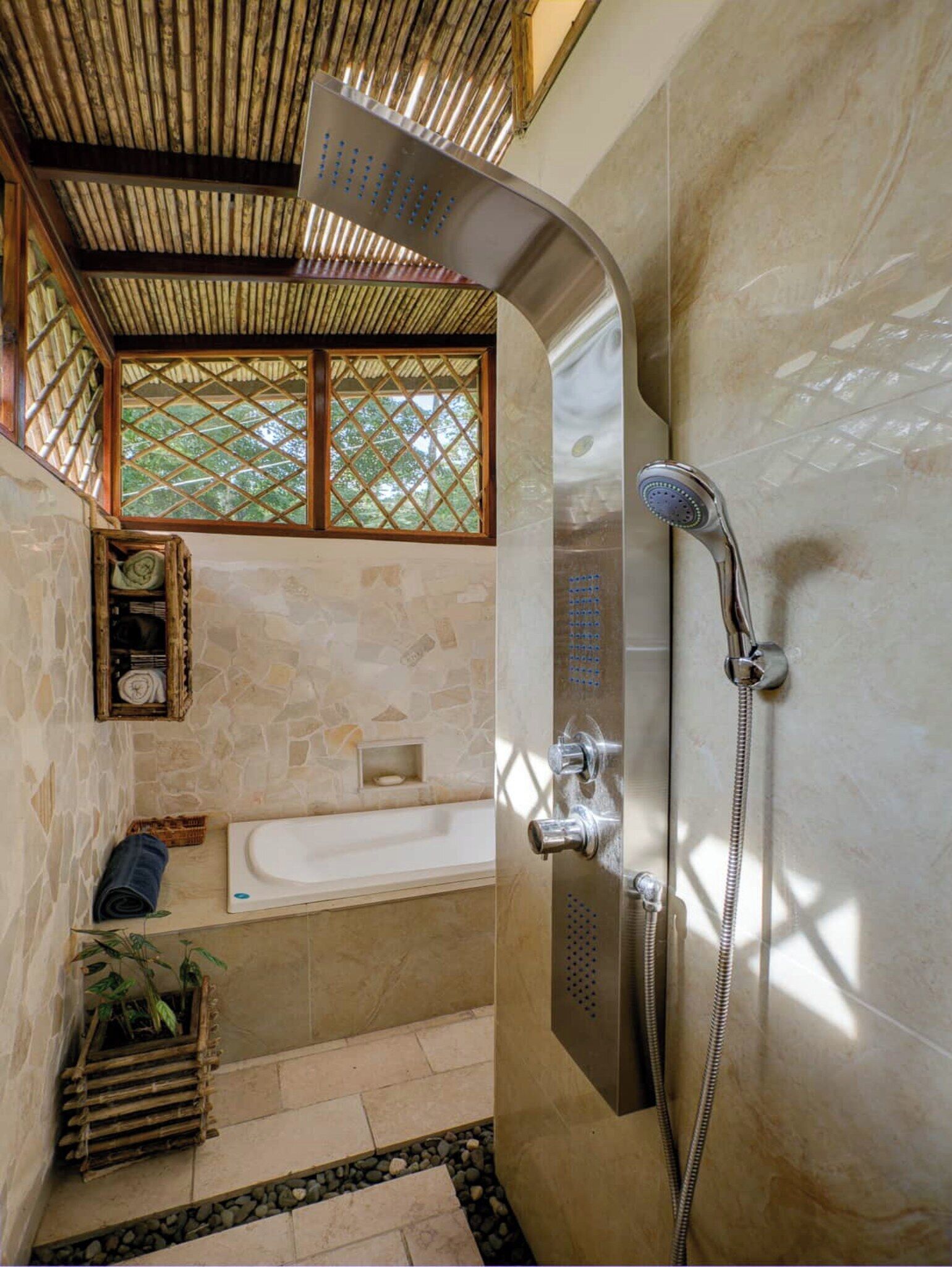 Villa, 3 Bedrooms, Patio, Garden View | Bilik Mandi | Tuala disediakan, syampu 