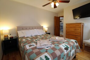 4 habitaciones, tabla de planchar con plancha y wifi gratis 
