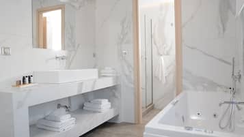Ducha, artículos de tocador gratuitos, secador de pelo, toallas