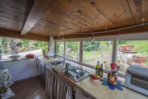 Loft, 1 Bedroom, Accessible, Smoking | Private kitchen - Cottage In The South Of Tuscany (Chiusi)