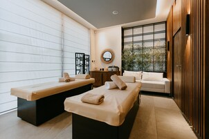 Behandlingsrom for par, dampbad, kroppsbehandlinger og hydroterapi