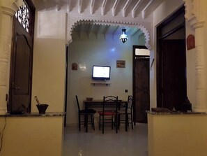 Apartment, 2 Bedrooms, Smoking, Balcony | Living area